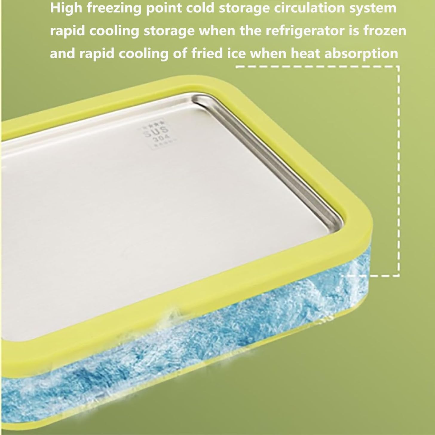 XIAOGZAHPU Deluxe Petrus Ice Cream Tray for Delicious Frozen Treats