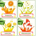 XIAOGZAHUOP Efficient Stainless Steel Citrus Juicer Handy Manual Lemon