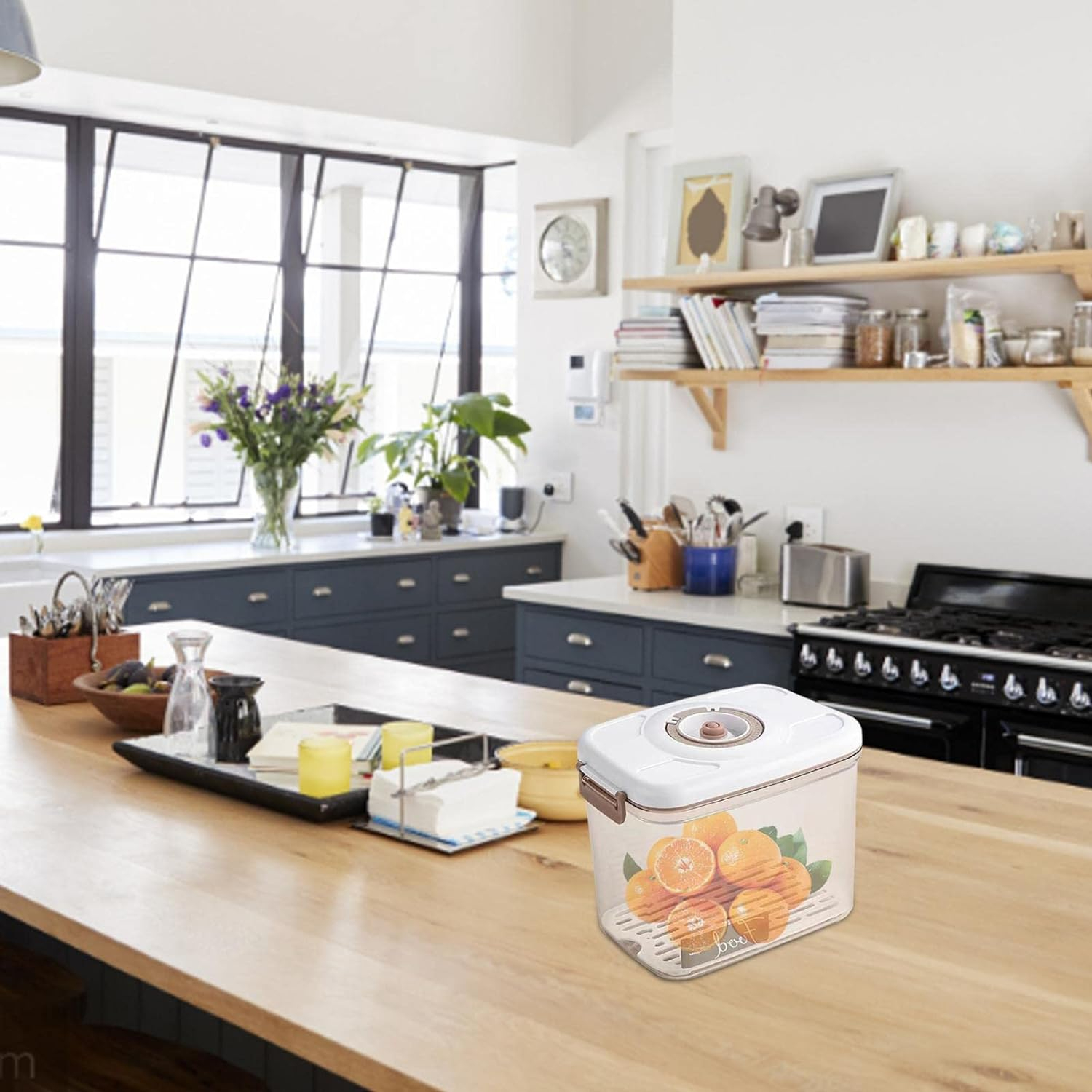 XIAOGZAHUOP Large Vacuum Containers for Food Enhanced Marinade