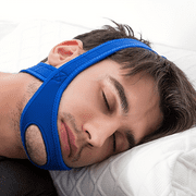 XIAOGZAHUOP Lightweight Adjustable Anti-Snoring Chin Strap for Relief of Jaw Dislocation - Comfortable Fit for Mouth Breathing - Anti-Snore Mouthpiece with Snoring Chin Strap
