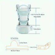 XIAOGZAHUOP Soft Cotton Baby Carrier with Breathable Infant Hip Seat for Newborns Comfortable Baby Waist Stool for Toddlers Perfect Christmas Halloween Thanksgiving Day Easter New Year