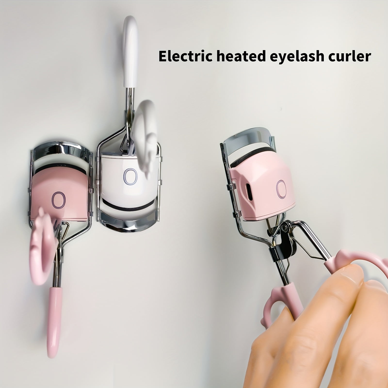 XIAOGZAHUOP Stylish 1pc Heated Eyelash Curler with DualSpeed Control