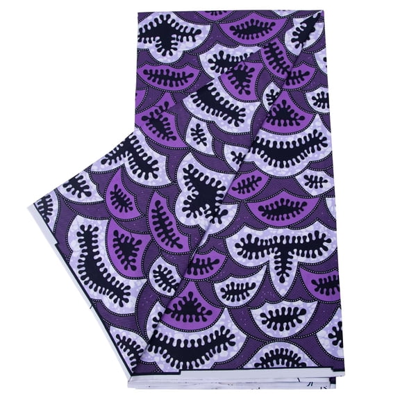XIAOHUAGUA 6 Yards African Fabric Ankara Fabric Tribal Print Fabric Dashiki Print Wax Fabric