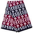 thumbnail image 1 of XIAOHUAGUA 6 Yards African Wax Ankara Fabric Tribal Dashiki Fabric for Dress Sewing DIY craft, 1 of 3