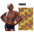 thumbnail image 1 of XIAOHUAGUA African Ankara Handmade Neckpiece Women's Handmade Necklaces Button Splicing Necklace for Women Jewellery, 1 of 5
