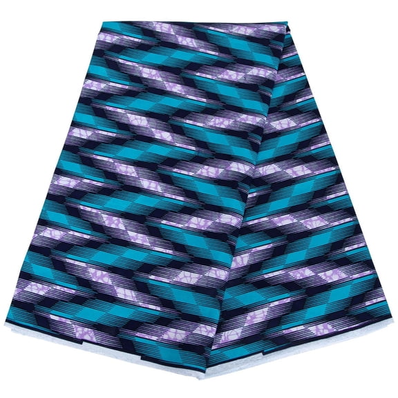 XIAOHUAGUA Cotton 6 Yards African Wax Fabric Ankara print Tribal Dashiki Fabric for Dress