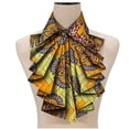 thumbnail image 1 of XIAOHUAGUA Fashion African Print Ankara Tie for Women Triangle Ankara Fabric Cravat Necklace Tie, 1 of 5