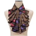 thumbnail image 1 of XIAOHUAGUA Fashion African Print Ankara Tie for Women Triangle Ankara Fabric Cravat Necklace Tie, 1 of 5