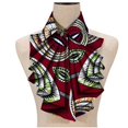 thumbnail image 1 of XIAOHUAGUA Fashion African Print Ankara Tie for Women Triangle Ankara Fabric Cravat Necklace Tie, 1 of 5