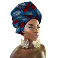 thumbnail image 1 of XIAOHUAGUA Multi-color Hair Accessory Headband Head Wrap Tie Scarf African Hair Head Scarf, 1 of 5