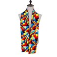 thumbnail image 1 of XIAOHUAGUA Traditional African Kente Scarf Print Unisex Tribal Scarf for Her Gift for Him, 1 of 5