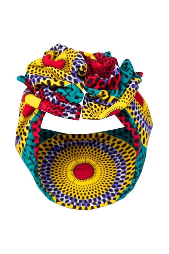 Women African Print Traditional Headwraps Scarf Bohemian Hair Bands