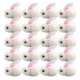 thumbnail image 1 of XIAOLE 20 Pcs Mini Plush Easter Bunny Animals Ornament, Miniature Stuffed Rabbit, Soft Tiny Stuffed Animals Easter Bunnies Plush Rabbit For Easter Decorations, Diy Hair Clips, 1 of 7