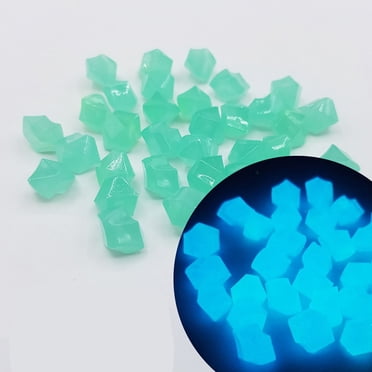 3000pc Glow In The Dark Pebbles - Multi-Shape Luminous Stones For Garden, Walkway & Aquarium Decor