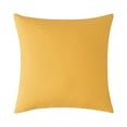 thumbnail image 1 of XIAOLE Decorative Outdoor Waterproof Throw Pillow Covers, Square Garden Cushion Cases for Patio, Couch, Tent and Sofa, 18 x 18 Inches (Yellow), 1 of 6