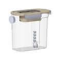 thumbnail image 1 of XIAOLE Drink Dispenser For Fridge, (2l/0.5gallon) Beverage Cold Drink Dispenser Container With Lock Lid , For Iced Tea, Lemonade, Fridge, Bar, Party, (Gray), 1 of 8