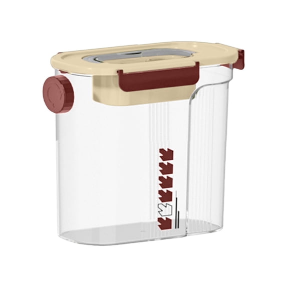 XIAOLE Drink Dispenser For Fridge, (2l/0.5gallon) Beverage Cold Drink Dispenser Container With Lock Lid , For Iced Tea, Lemonade, Fridge, Bar, Party, (White)