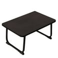 thumbnail image 1 of XIAOLE Foldable Laptop Desk, Portable Lap Desk Bed Table with Wooden Desktop & Metal Bracket, Lightweight Breakfast Table Tray Desk, Mini Table for Working Writing Drawing Eating Picnic, 1 of 6