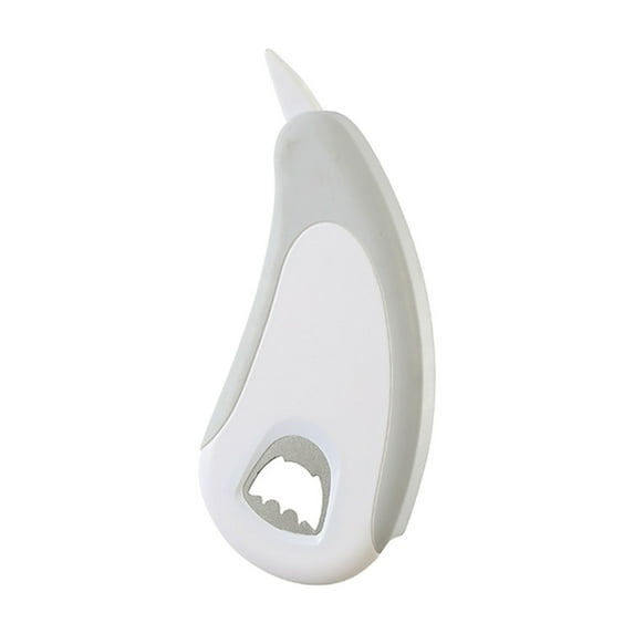 XIAOLE Jar Opener Kit, 3 in 1 Bottle Opener Multi-Function Can Opener for Arthritic Hands, Jar Opener Grip Lid Twist Gripper for Weak Hands, 3 in 1 Integrated Jar Gripper (White)