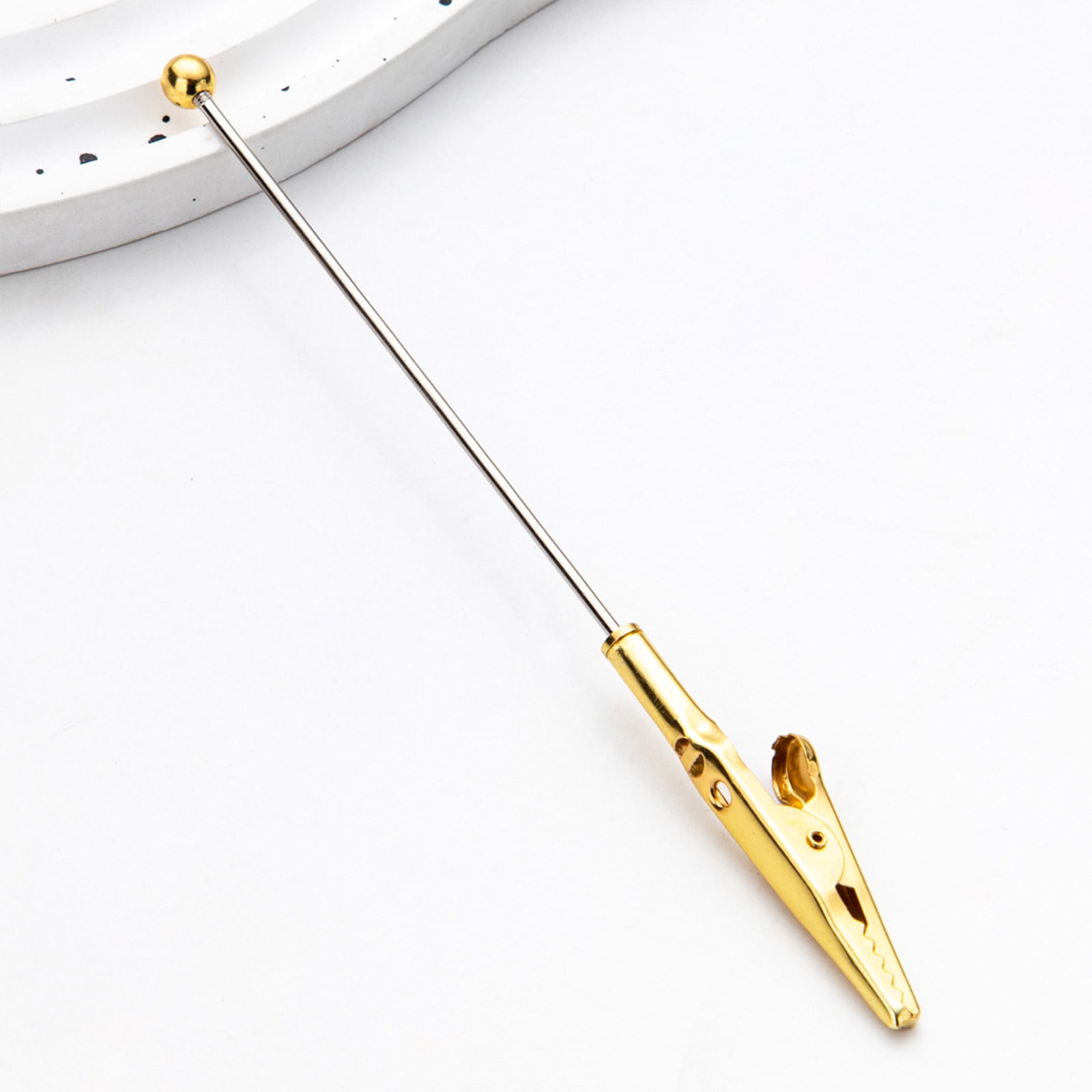 XIAOLE Metal Wire Clip Memo Holder,Alligator Clamp Bead Holder Message