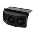 thumbnail image 1 of XIAOLE Newest Solar Powered Car Ventilator, Solar Powered Car Exhaust Fan, Car Radiator, Eliminate The Peculiar Smell Inside The Car and Can Be Used for General Types of Cars (Black), 1 of 9