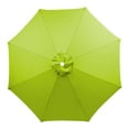 thumbnail image 1 of XIAOLE Patio Umbrella Canopy, Universal Replacement Cover For 10 Feet 8 Ribs Outdoor Patio Beach Umbrella Cloth Top Sun Shade Accessory, Uv Protective And Water Resistant Canopy Umbrella, 1 of 9