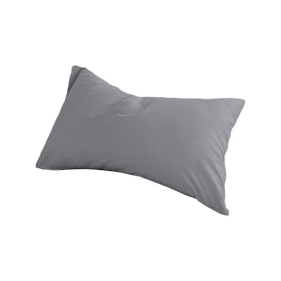 XIAOLE Super Soft Pillowcase, 100% Washed Microfiber Lightweight Cotton Pillow Cases, 29x19 Inches Standard Size, Easy Care and Fade Resistant Stain Resistant (Purple)