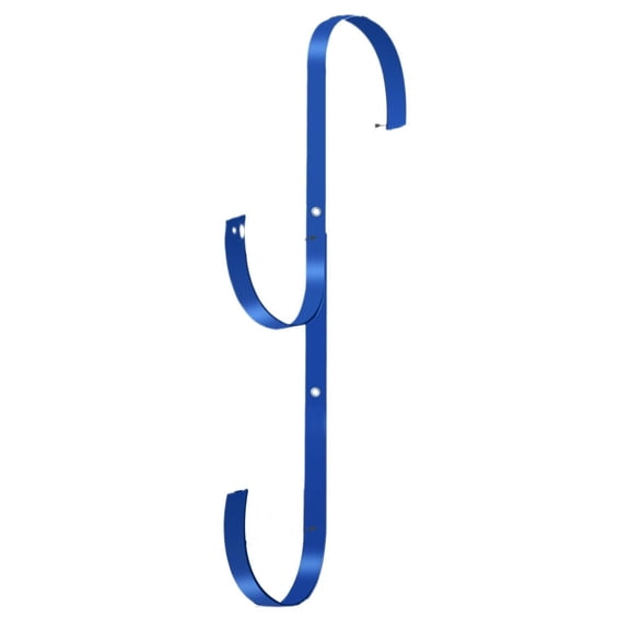 XIAOLE Swimming Pool Pole Hanger, Sturdy Plastic Holder, Ideal Hooks for Telescopic Poles, Skimmers, Leaf Rakes, Nets, Brushes, Vacuum Hose, Garden Tools and Swimming Pool Accessories (1PCS)