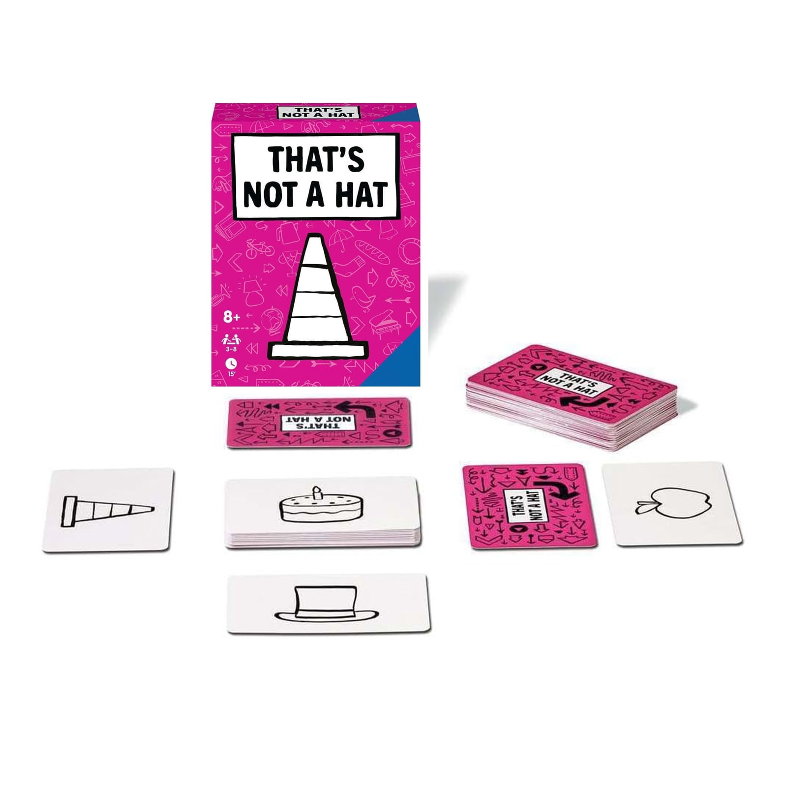 XIAOLE That-Not A Hat Card Game, Family Holiday Game, Party Game for ...