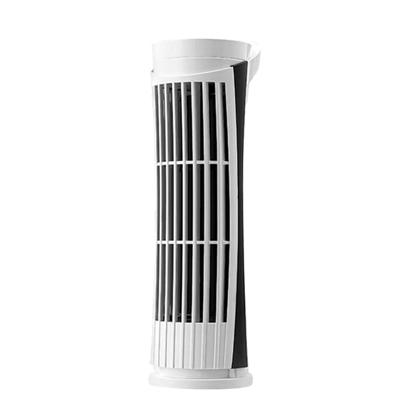 XIAOLE Tower Fan For Bedroom,Usb Plug-In Desk Lamp Tower Fan With 2 Levels Of Lighting And 2 Levels Of Wind Speed ,Portable Small Quiet Desk Fan For Home,Office (White)