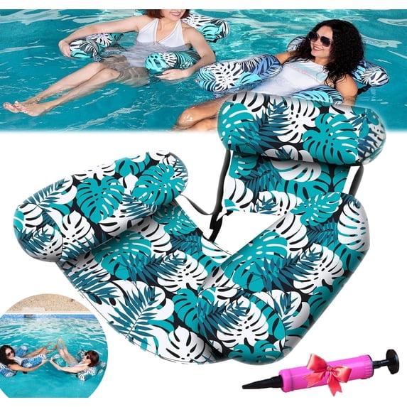 XIAOLONGP Aqualounge, Outdoor Swimming Pool Inflatable Leisure Lounge ...