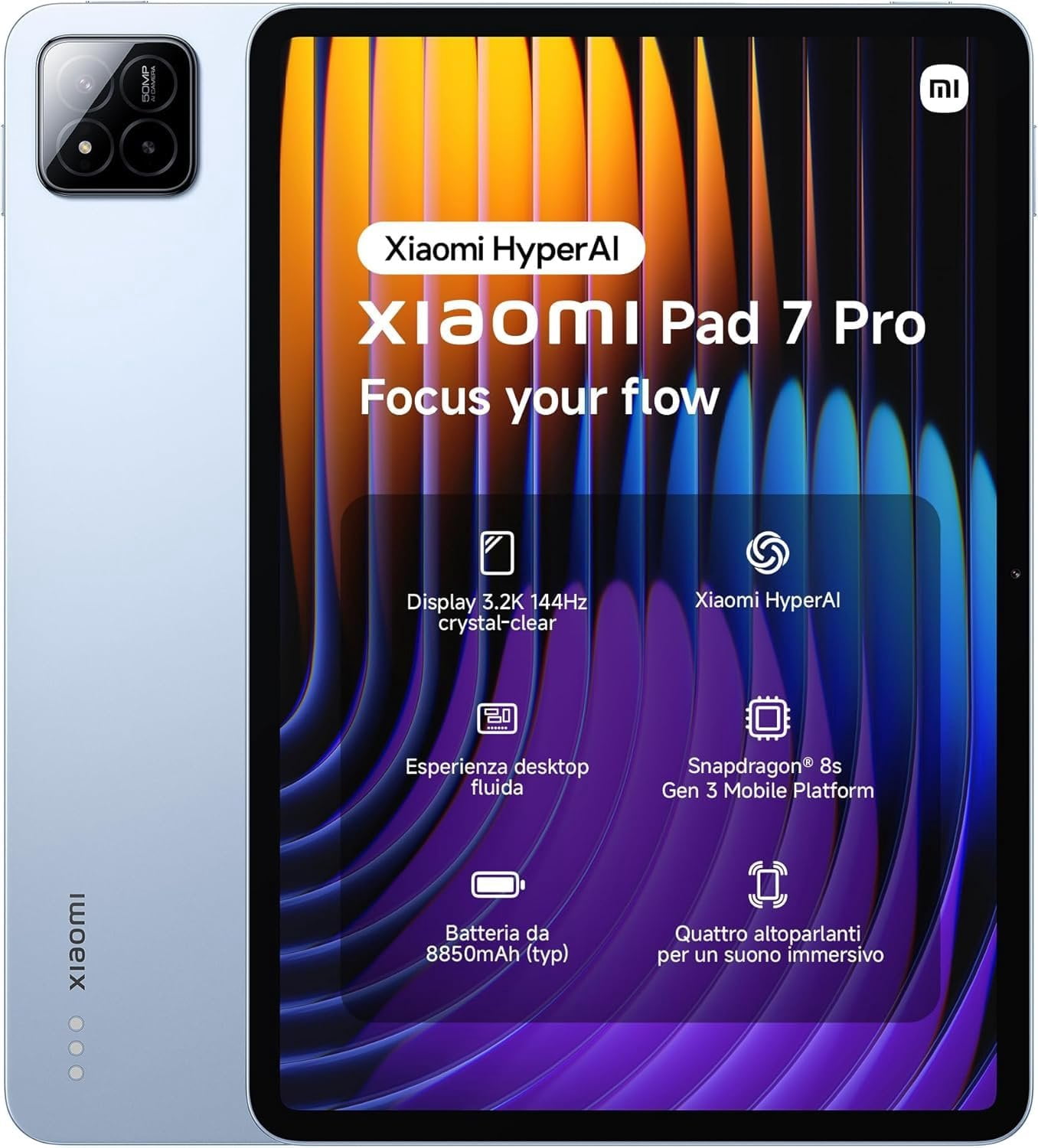 Xiaomi Pad 7 Pro Ai WiFi Version Global No Calls or Text 11.2