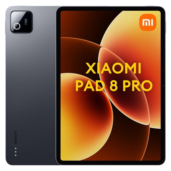 XIAOMI Pad 8 Pro Ai WiFi Version Global No Calls or Text 11.2 inches 3.2K 144Hz 9200mAh Bluetooth 5.4 Four Speakers 50 Mp Cam Model 25091RP04G Gray, 512GB + 12GB