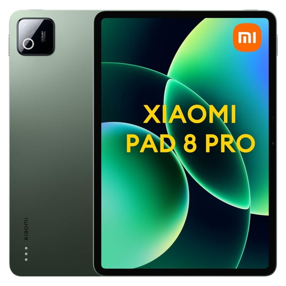 XIAOMI Pad 8 Pro Ai WiFi Version Global No Calls or Text 11.2 inches 3.2K 144Hz 9200mAh Bluetooth 5.4 Four Speakers 50 Mp Cam Model 25091RP04G Pine Green, 256GB + 8GB