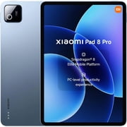 XIAOMI Pad 8 Pro Ai WiFi Version Global No Calls or Text 11.2 inches 3.2K 144Hz 9200mAh Bluetooth 5.4 Four Speakers 50 Mp Cam Model 25091RP04G Blue, 256GB + 8GB