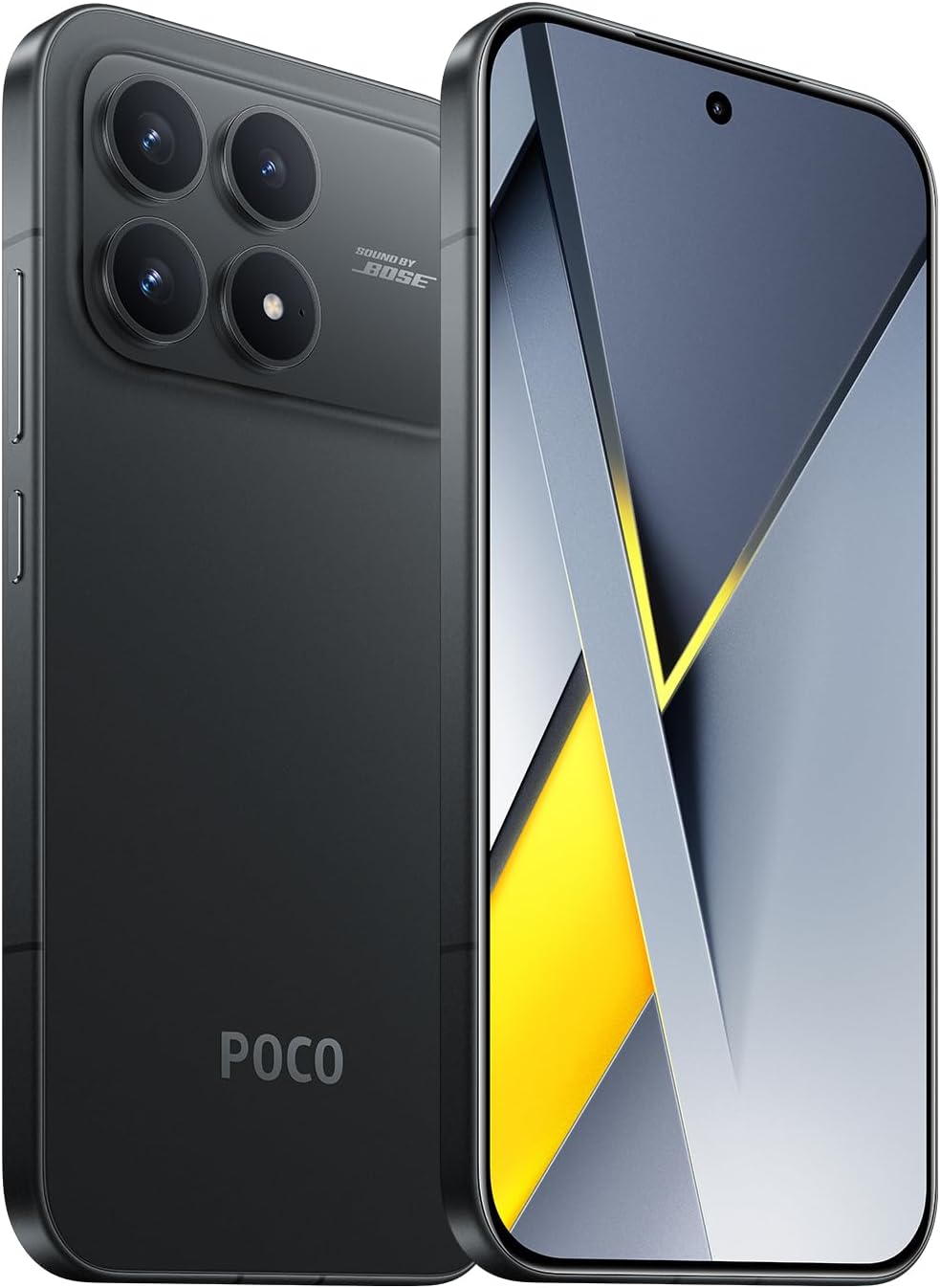 XIAOMI Poco F8 PRO 5G Ai (Compatible con Tmobile Mint Tello y Global) (256GB + 12GB) Ai 2K 6.59" Bose Sound 50MP Teléfono para Gamers NFC Dual SIM Desbloqueado Modelo 2510DPC44G Liberado (Negro)