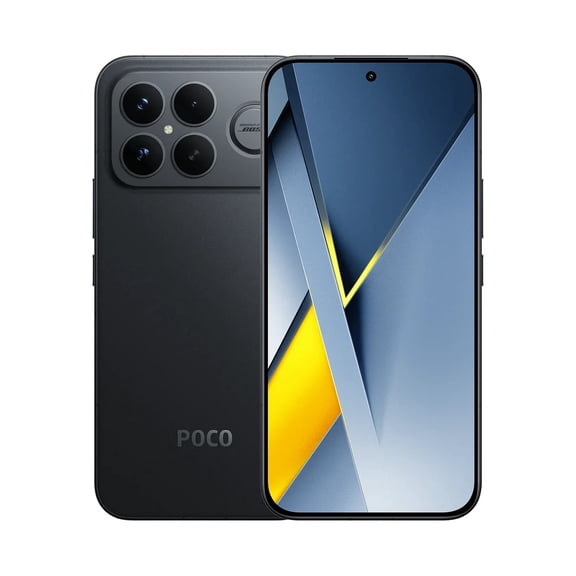 XIAOMI Poco F8 Ultra 5G Ai (Compatible with Tmobile Mint Tello & Global) (256GB + 12GB) Ai 2K 6.9" Bose Sound 50MP Gamers Phone NFC Dual sim Unlocked Model 2510DPC44G (Black)