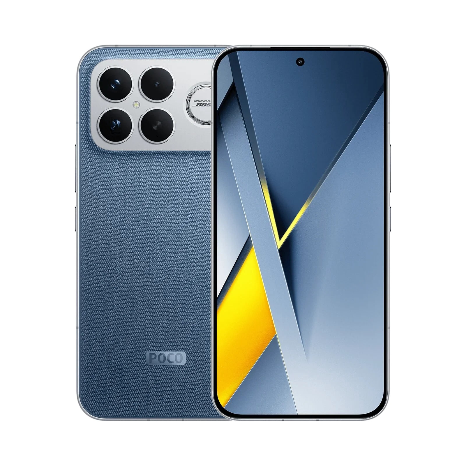 XIAOMI Poco F8 Ultra 5G Ai (Compatible with Tmobile Mint Tello & Global) (512GB + 16GB) Ai 2K 6.9" Bose Sound 50MP Gamers Phone NFC Dual sim Unlocked Model 2510DPC44G (Blue Denim)