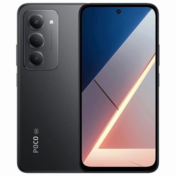 XIAOMI Poco M8S 5G Ai (Compatible with Tmobile Mint Tello & Global) (128GB + 6GB) 50MP Dual Camera NFC 6.9" 144Hz Octa Core Unlocked Dual Sim Model 26067PC09G Liberado (Black)