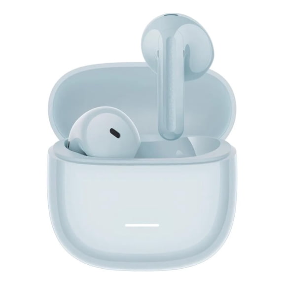 XIAOMI Redmi Buds 8 Active, Wireless Earphones with Semi-in-Ear Design, 14.2mm Titanium Diaphragm Drivers, Bluetooth 5.4, 37H Long Battery Life, Dual Mic AI Noise Cancellation, Google Fast Pair, Blue
