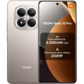 XIAOMI Redmi Note 15 Pro 4G LTE Ai (Compatible with Tmobile Mint Tello & Global) (512GB + 12GB) 6.77" 120Hz 200MP AI Camera Model 25100RA69G Unlocked Dual Sim Liberado (Titanium Gray)