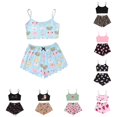 thumbnail image 1 of XIAONU Breathable Short Sleeve Pajama Set for Women Graphic Turn Down Collar Halloween Nightwear, 1 of 4