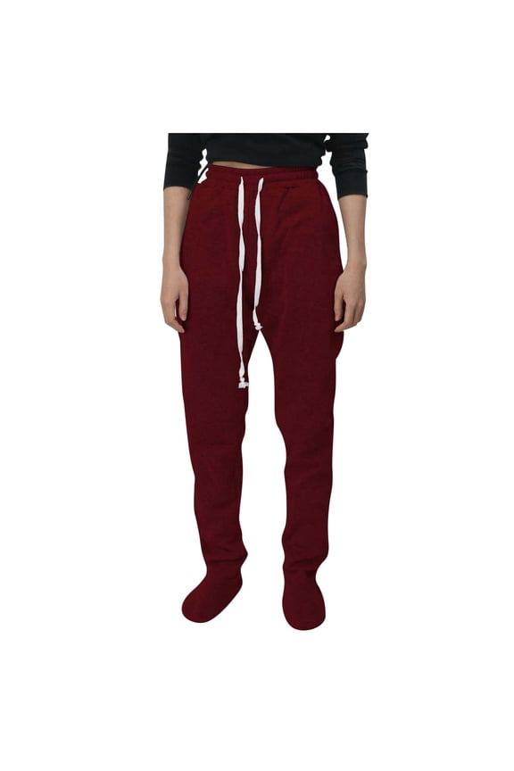 Drawstring Drop Crotch Pants For Women Elastic Waist Full Length Pants Breathable Casual Weekend Pants