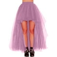 thumbnail image 1 of XIAONU High Low Tutu Skirt For Women Asymmetrical Tulle Skirt Lightweight Dramatic Party Skirts, 1 of 3
