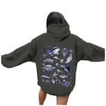thumbnail image 1 of XIAONU Hoodies For Women Ocean World Print Hooded Sweatshirt With Pocket Comfortable Pullover Hoodie For Daily Wear, 1 of 4