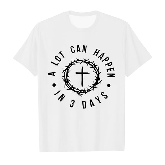 XIAONU Letter Print Crew Neck T Shirt for Women Short Sleeve Classic Fit Everyday Tees Tops