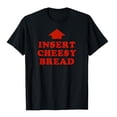 thumbnail image 1 of XIAONU Men's Cheesy Bread Meme Letter Graphic T-Shirt Regular Fit Short Sleeve Crew Neck Pullover Tee Soft Humorous Casual Top, 1 of 2