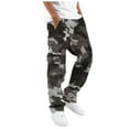 thumbnail image 1 of XIAONU Men's Digital Camouflage Cargo Pants Multi-Pocket Tactical Trousers Stylish Outdoor Casual Daily Pant, 1 of 6