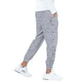 thumbnail image 1 of XIAONU Men's Side Snap Jogger Pants Side Button Slim Fit Pants Elastic Waist Drawstring Sporty Pants, 1 of 6