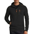 thumbnail image 1 of XIAONU Mens Hoodies Long Sleeves Drawstring Half Zip Pullover Hooded Sweatshirt Kangaroo Pocket Solid Color Trendy Hoodie Streetwear, 1 of 4